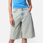 Apparis - Button Faded Denim Bermuda Shorts