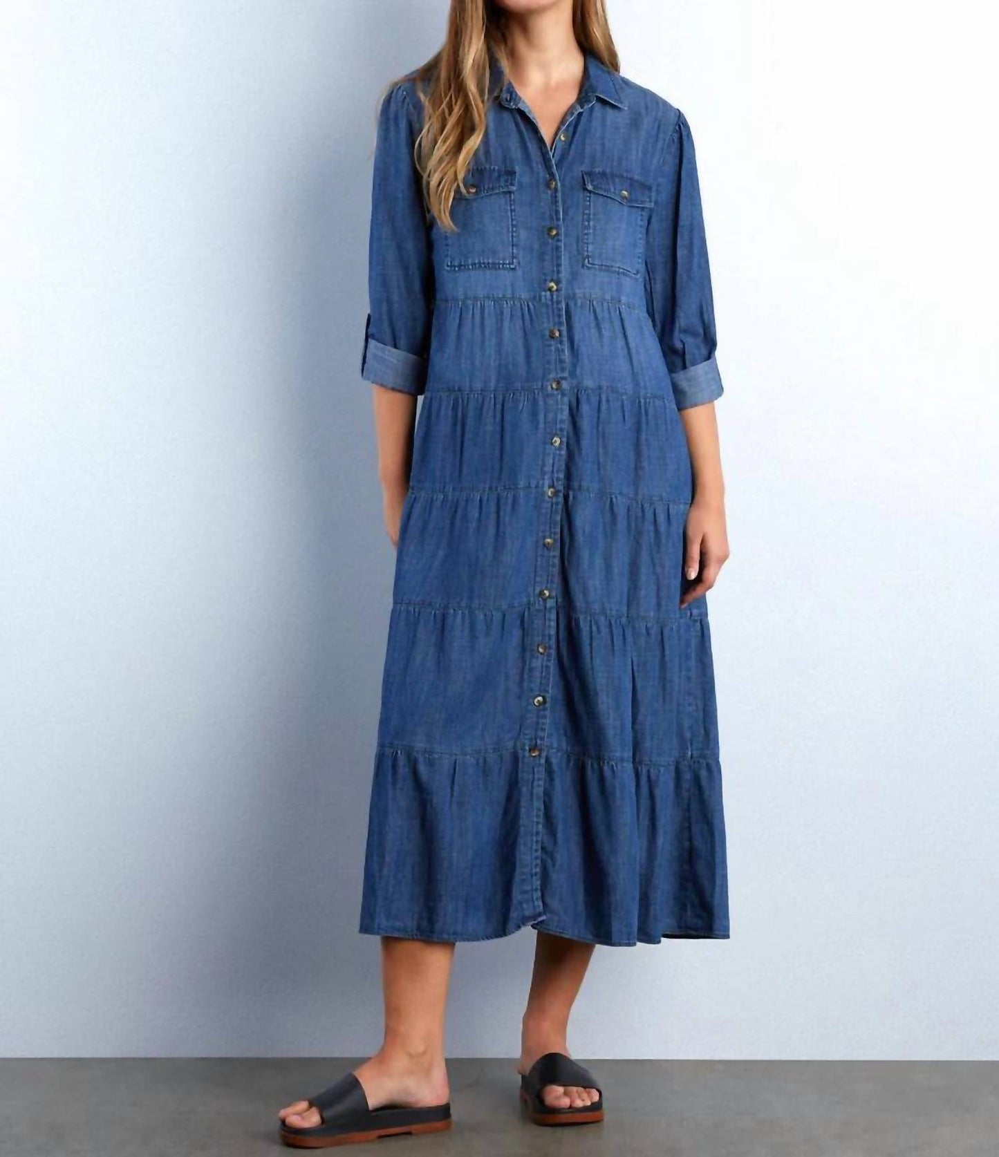 Billy T - Mave Maxi Denim Dress