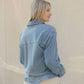 Z Supply - Reese Jersey Denim Button Up Top