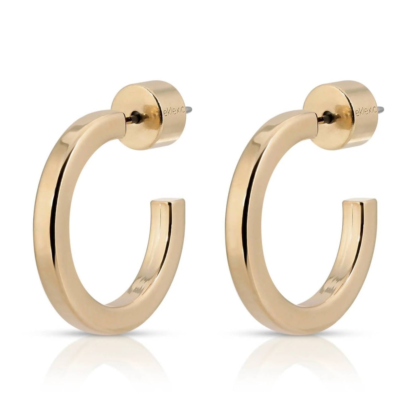 Eklexic - Women's .5" Ava Huggie Hoops
