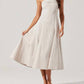 Astr - Kyla Fitted Strapless Midi Dress