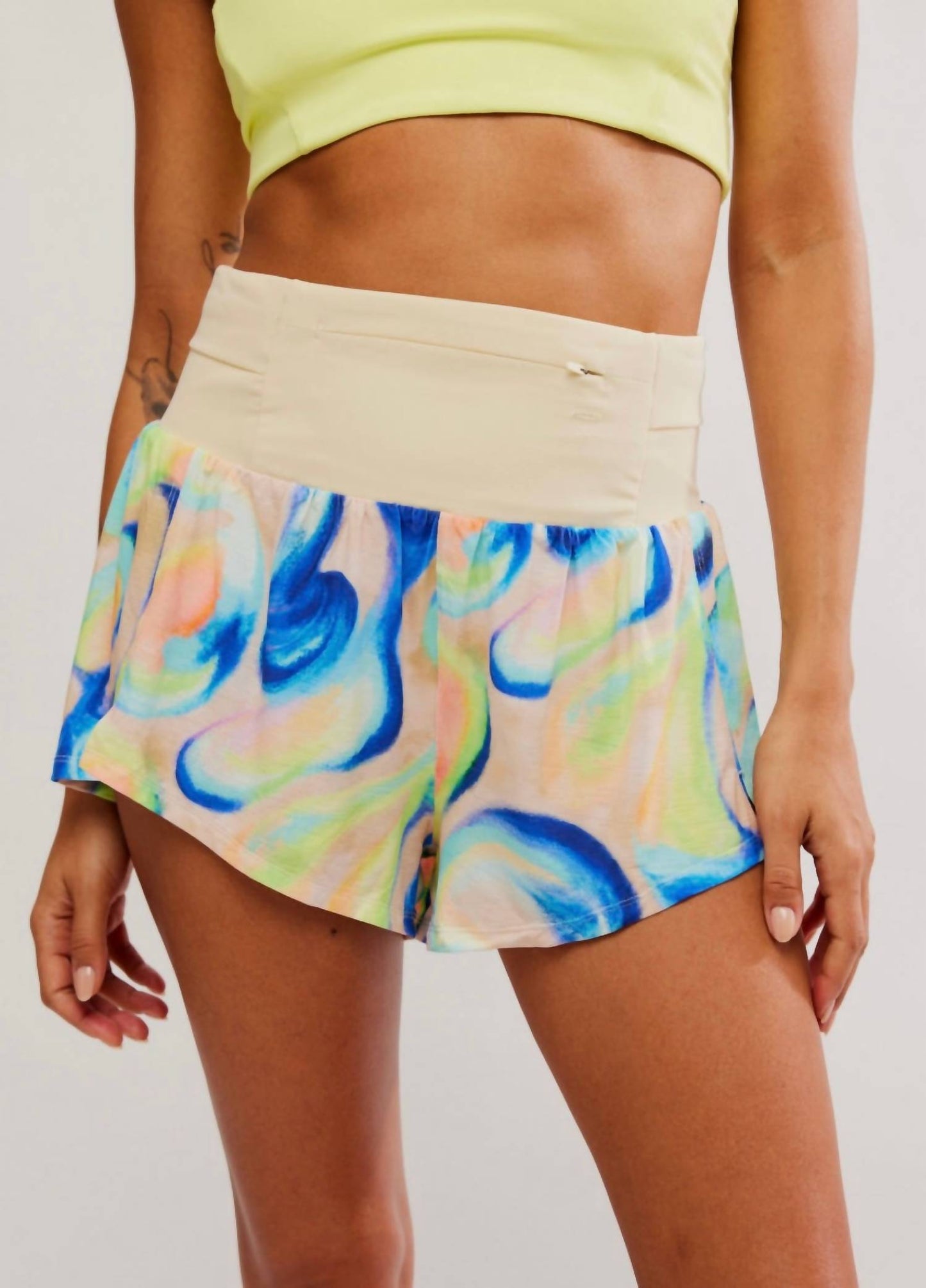 Free People - Light As Air Printed Run Shorts
