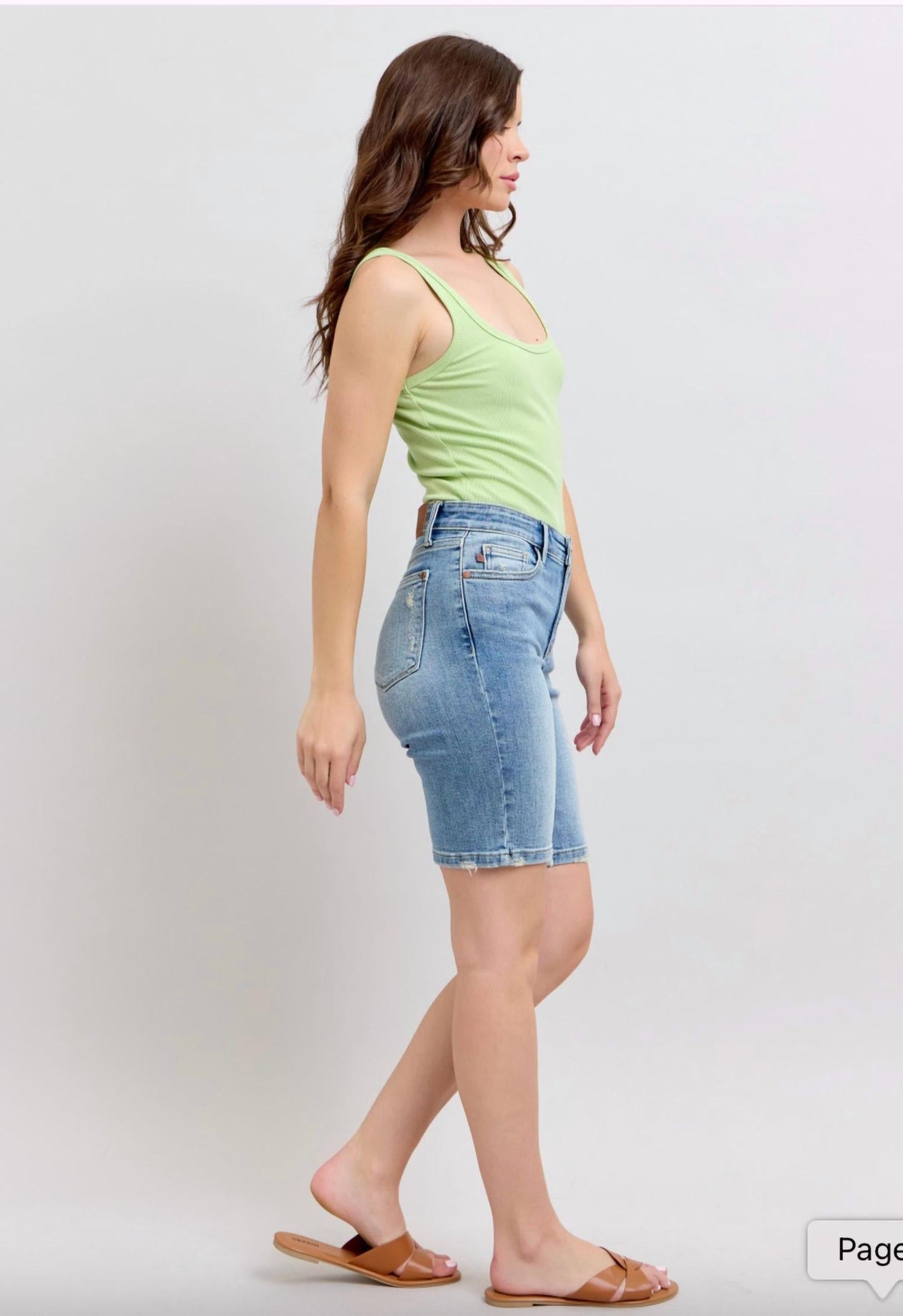 Judy Blue - Vintage Wash Bermuda Shorts