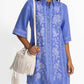 Johnny Was - CAMILLE KIMONO SLEEVE LINEN SHIRT DRESS