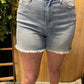 Judy Blue - Western Embroidered Denim Short