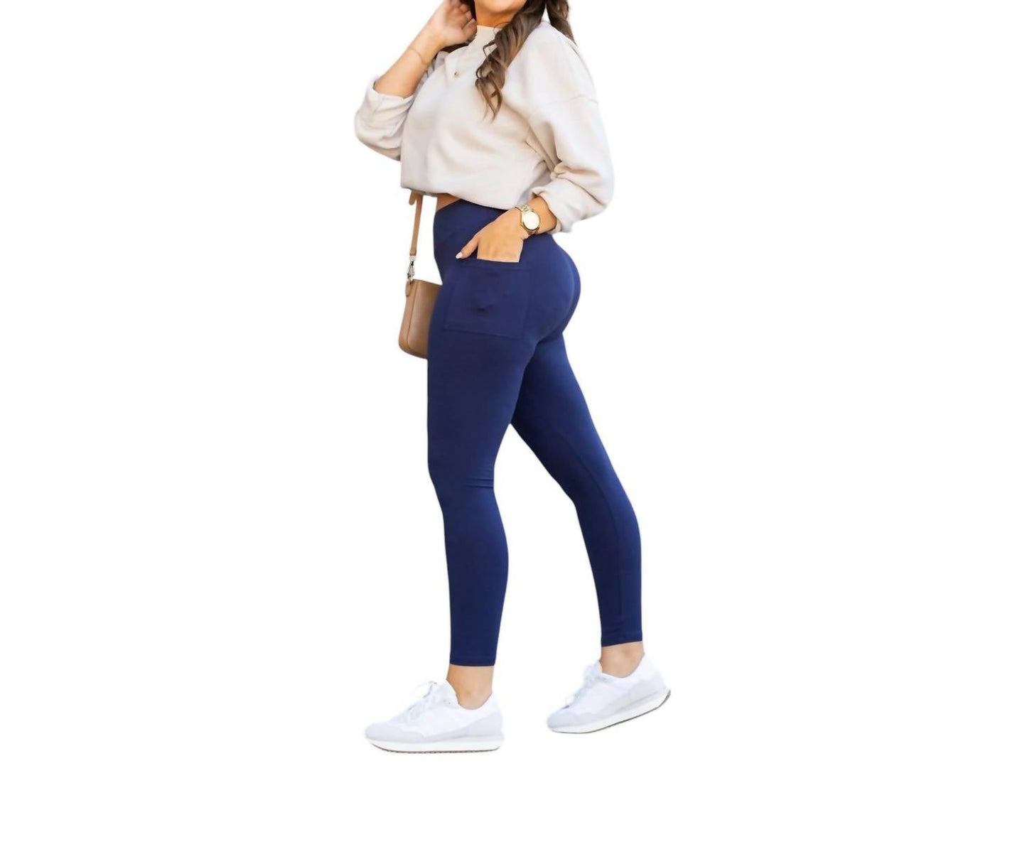 Julia Rose - Full Length Leggings with Pocket