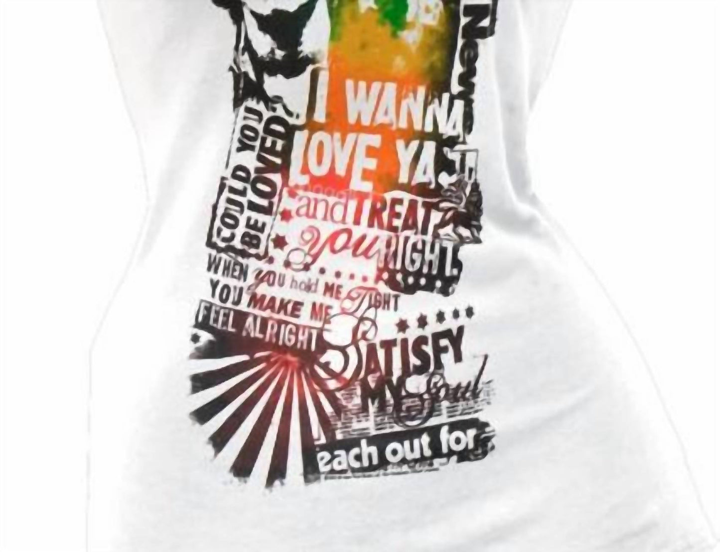 Bob Marley - Women's Wanna Love Ya T-shirt