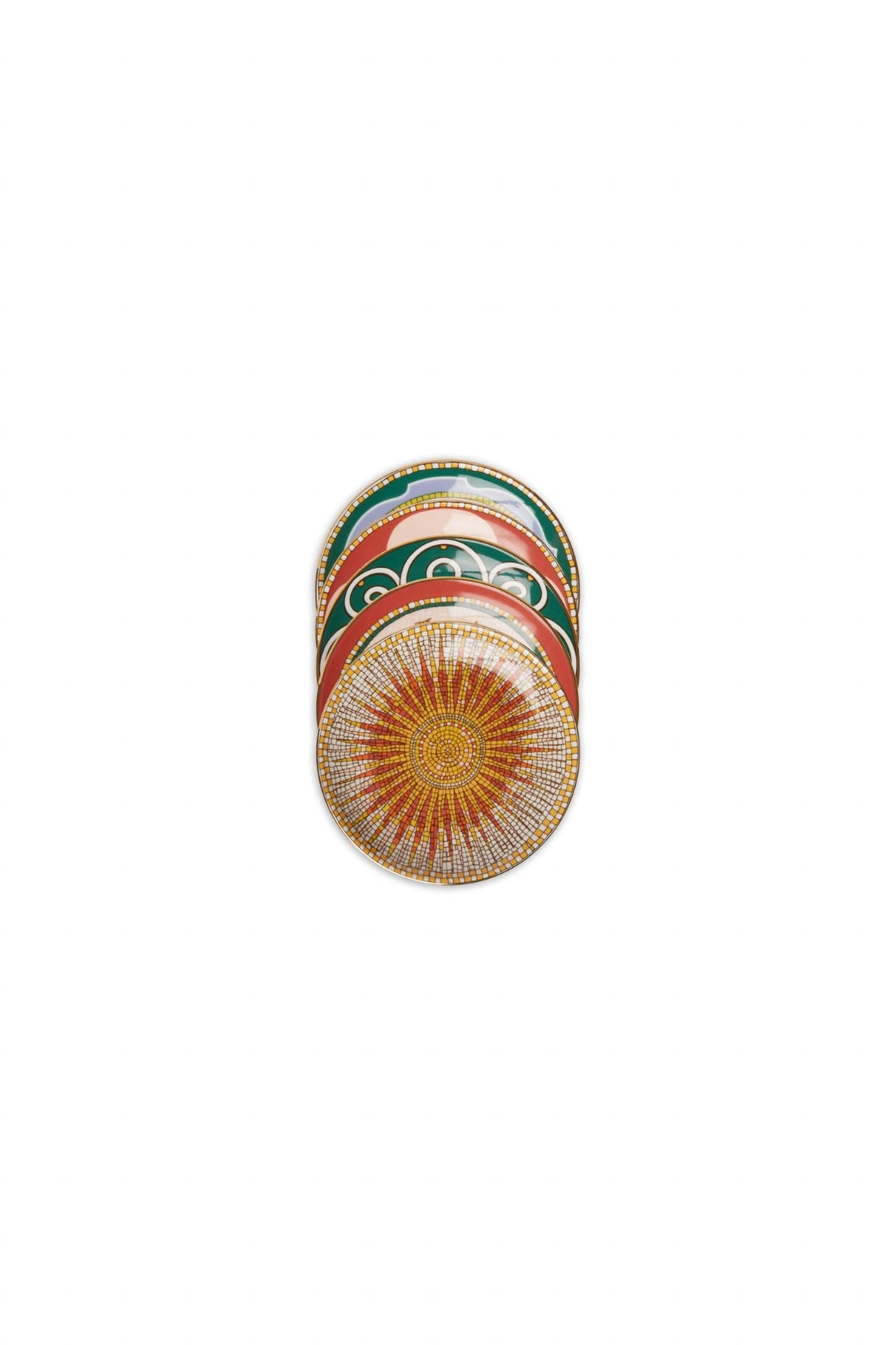 La Doublej - Mini Plates - Set Of Five Mixed