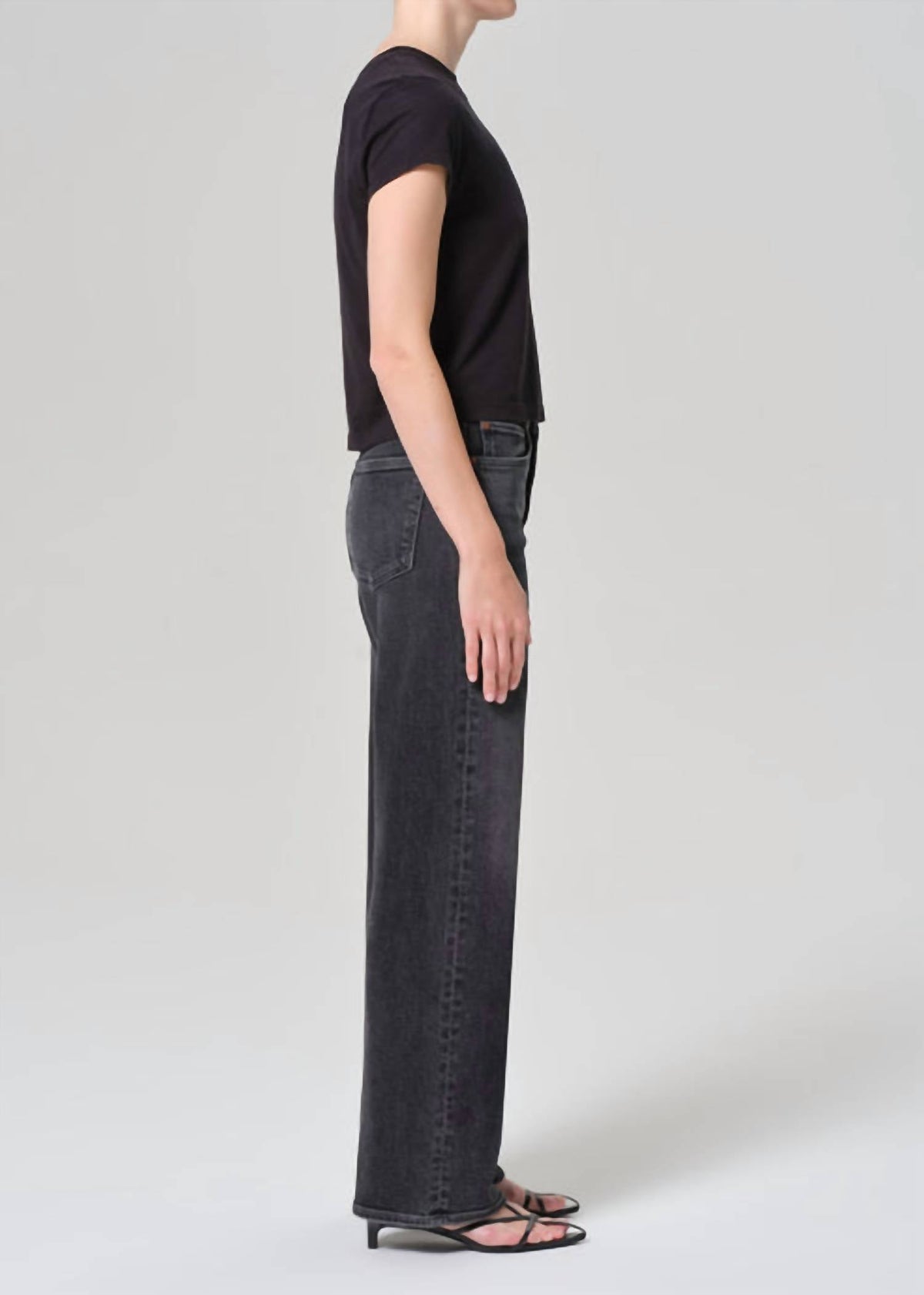 Agolde - Harper Mid Rise Relaxed Straight Jean