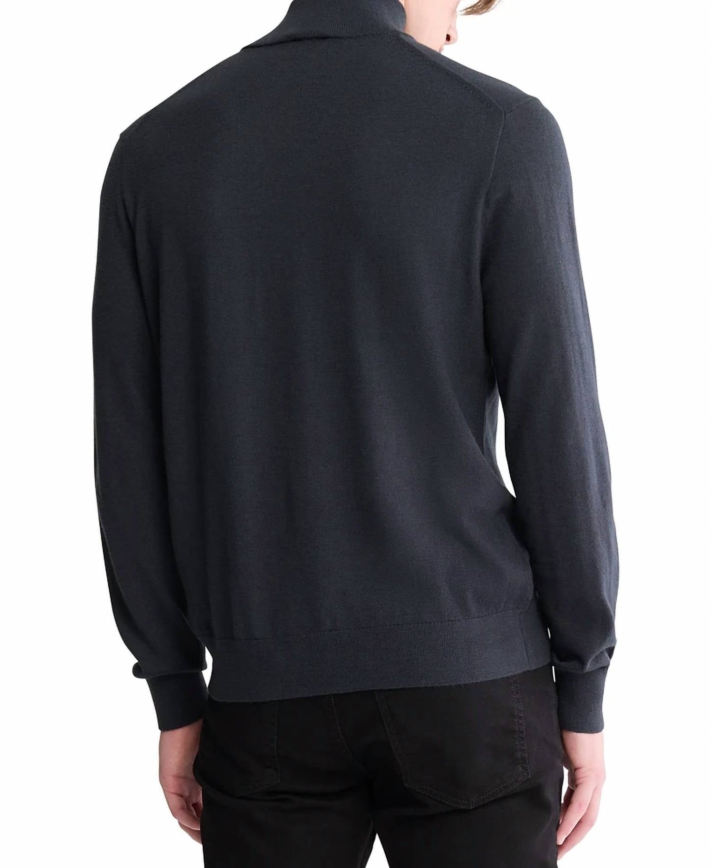 Calvin Klein - Fine Merino Wool Blend Quarter Zip Sweater