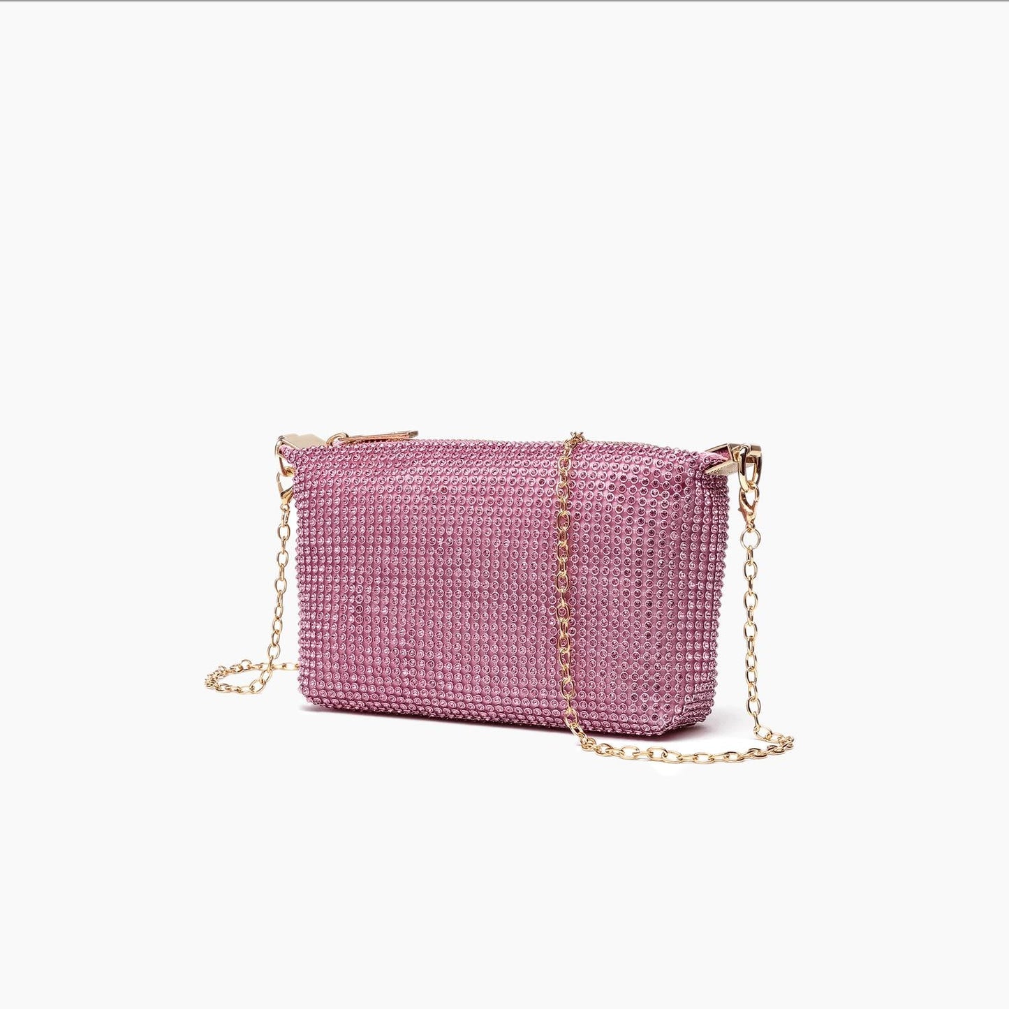 Like Dreams - Women's Remy Rhinestone Evening Clutch Bag
