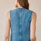 Bella Dahl - High Neck Fitted Vest