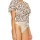 Free People - CALL ME LATER PRINTED BODYSUIT