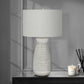Lighting, Table Lamp, Ceramic, Contemporary - Gray