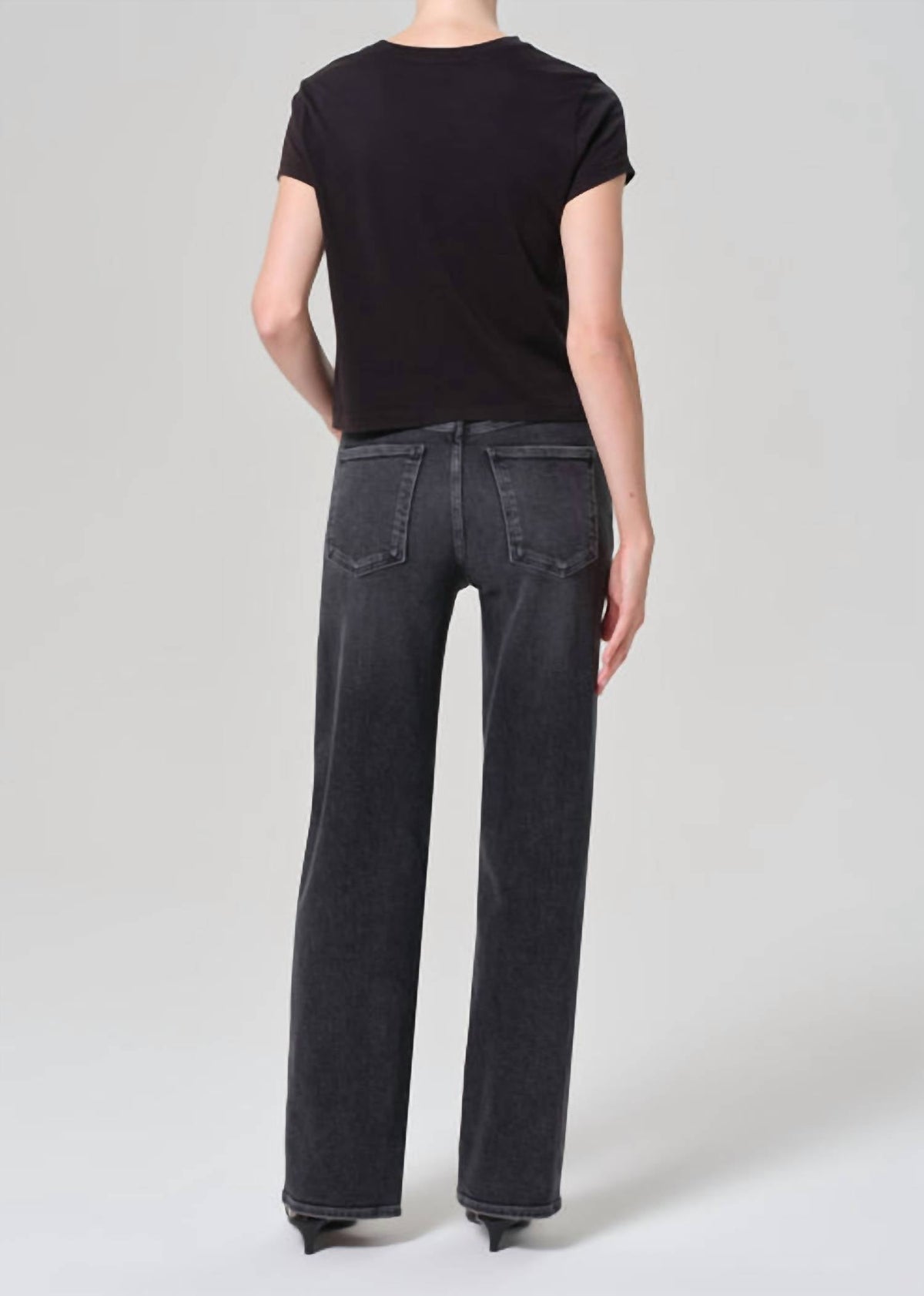 Agolde - Harper Mid Rise Relaxed Straight Jean