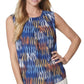 Multiples - Sleeveless Button Back Top