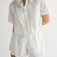 मेबल - आईलेट शॉर्ट सेट