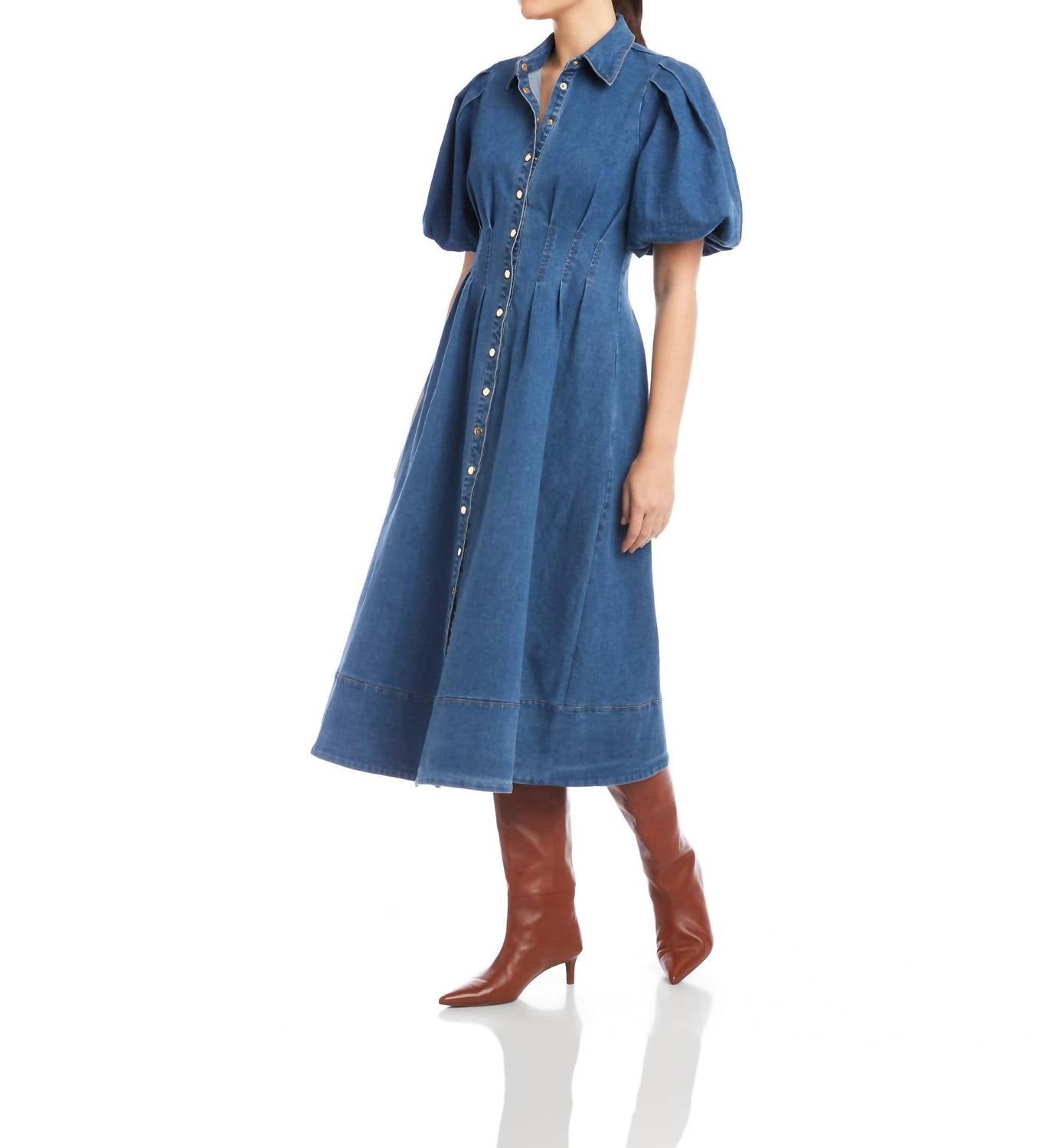 Fifteen Twenty - Esme Midi Shirtdress