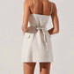 Astr - Azria Button-Front Wrap Dress