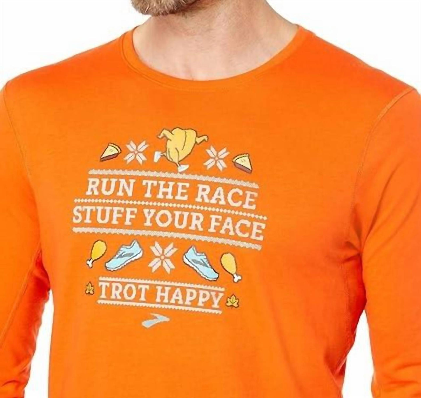 Brooks - MEN'S DISTANCE GRAPHIC LONG SLEEVE SHIRT
