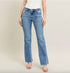 judy-blue-destroyed-hem-rise-bootcut-jeans