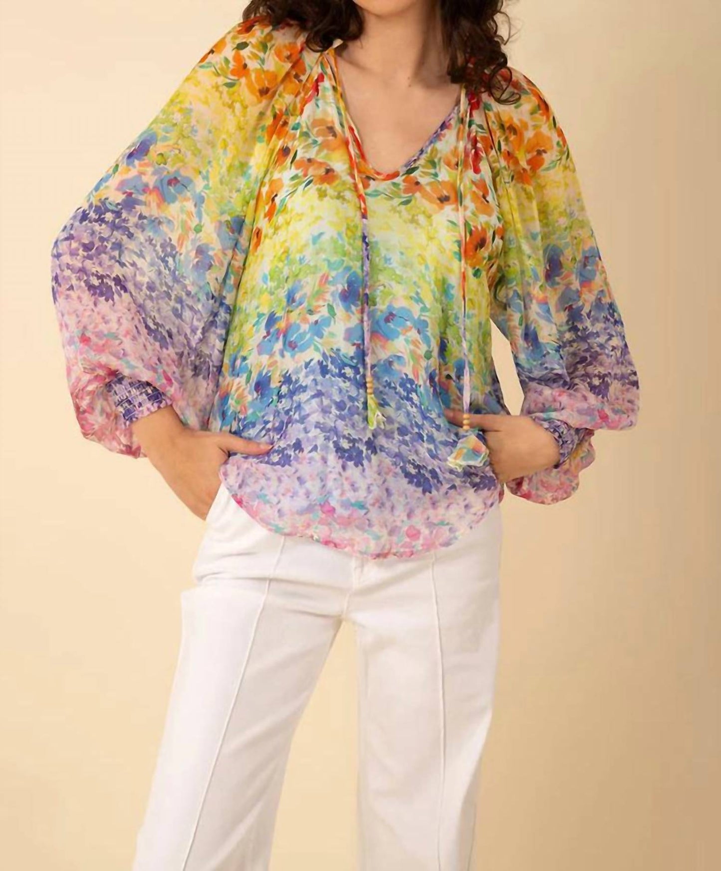 Hale Bob - Octavia Chiffon Top