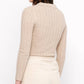7115 By Szeki - V-Neck Yak Long Sleeve Sweater