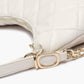 Like Dreams - Women's Quilted Vegan Leather Convertible Shoulder Bag