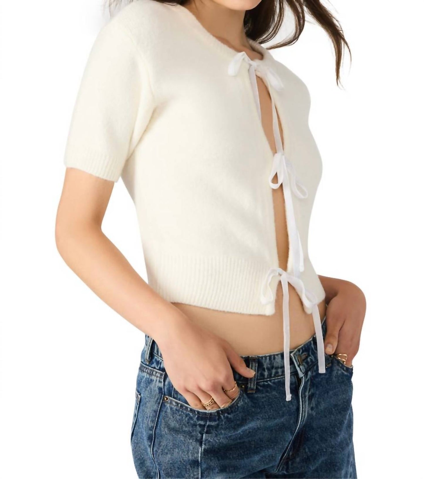 Steve Madden - Sereia Front-tie Cardigan