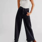 Free People - Old West Slouchy Wide Leg Jean