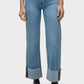Hudson - Rosie High Rise Wide Leg Ankle Cuff Jean