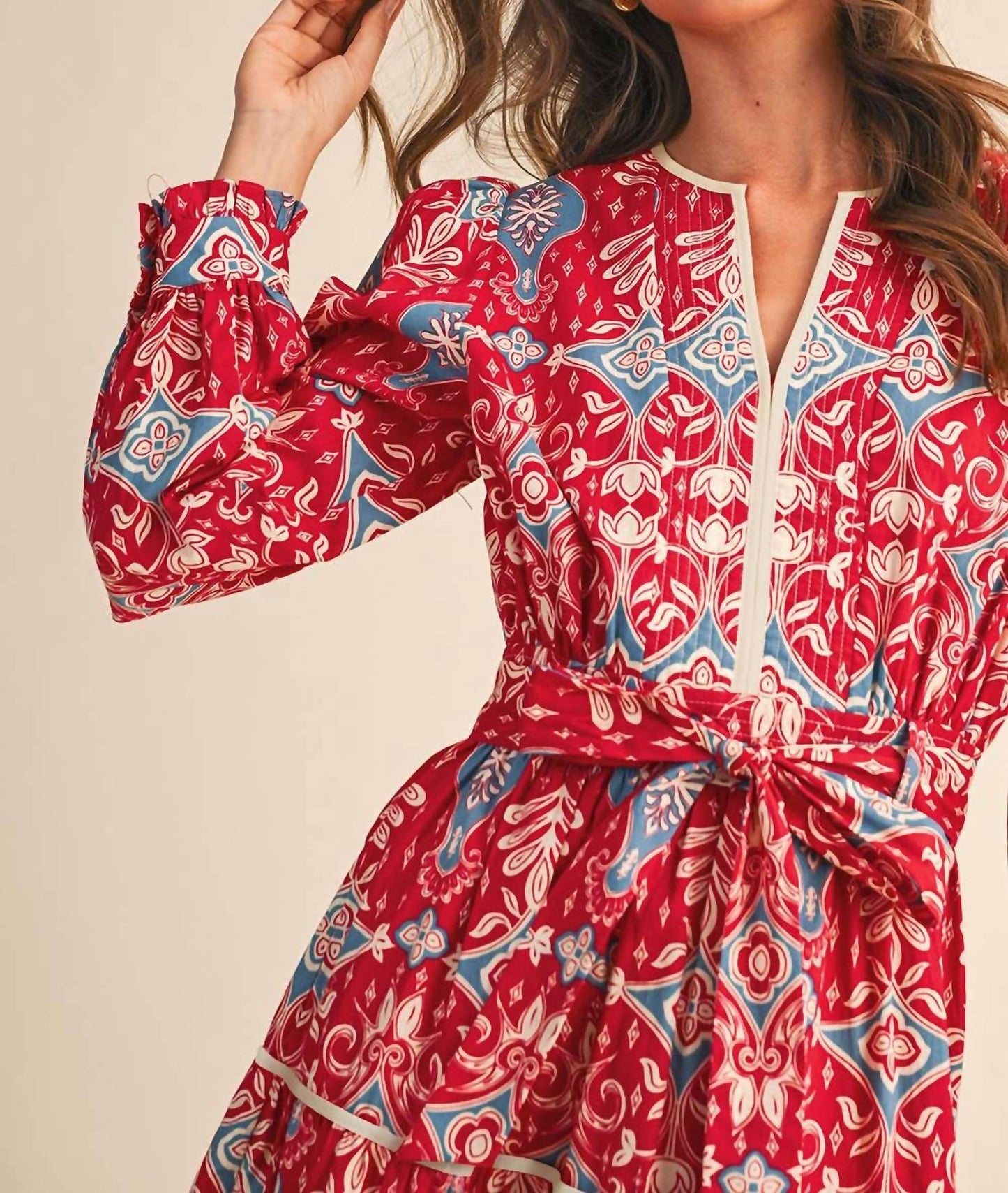 &Merci - Printed Midi Dress