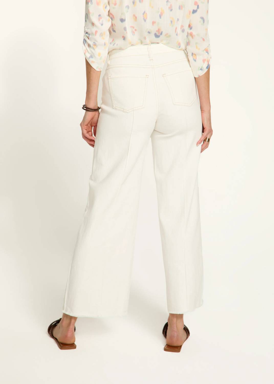 Fdj - Olivia Wide Ankle Denim Jean