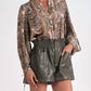 Elan - Paisley Blouse