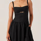 Astr - Jevi Sleeveless Bubble Midi Dress