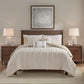 King 3 Piece Cotton Yarn Dyed Comforter Set