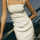 एनिमोस - नादेज ड्रेप्ड मिनी ड्रेस