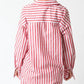 Americana - Striped Red Short Set