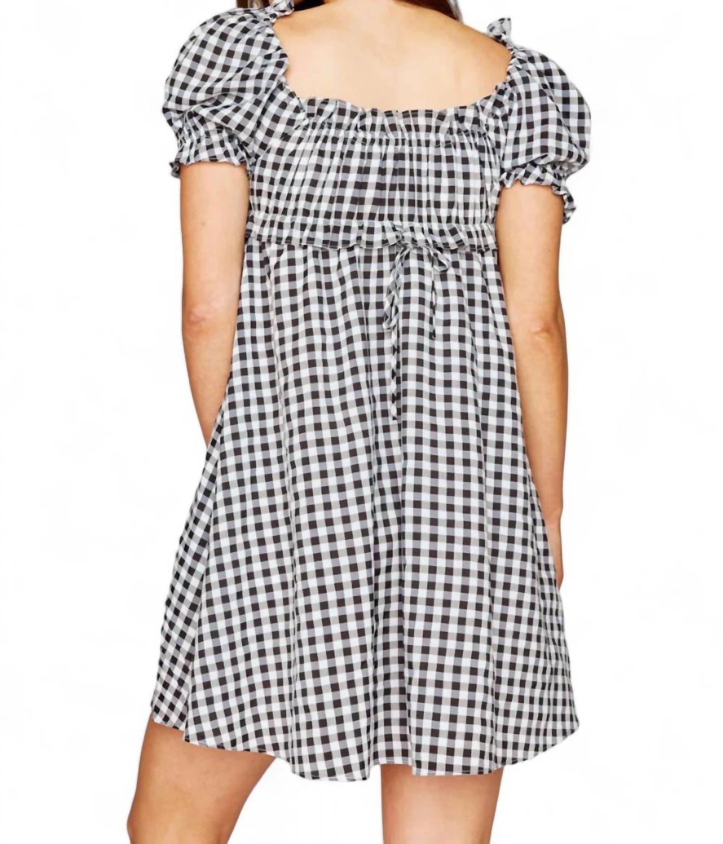 Buddylove - JAC PUFF SLEEVE SHORT DRESS