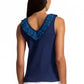 Johnny Was - DARIA MIXED MEDIA FLUTTER TANK