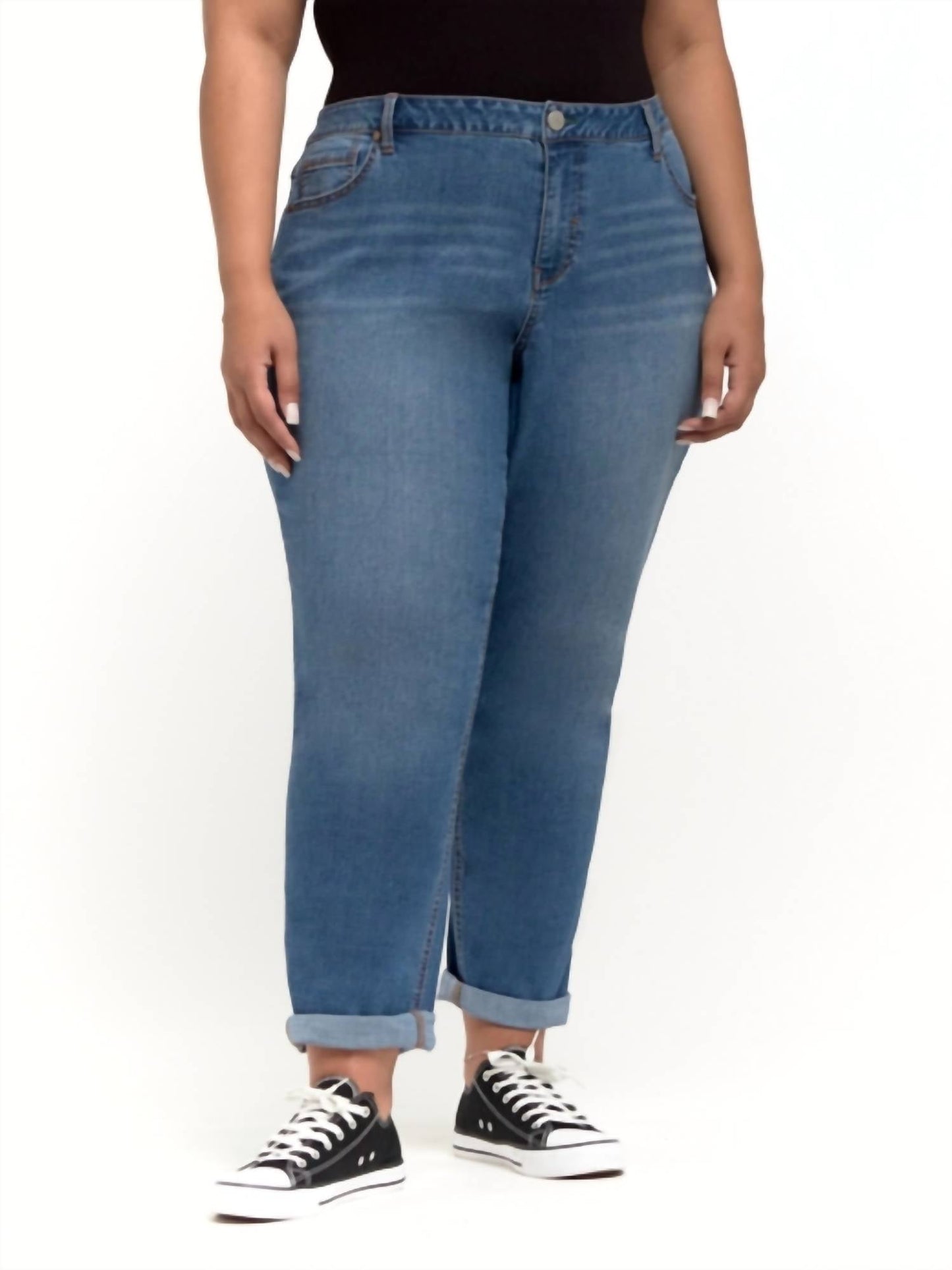 1822 Denim - Benny Boyfriend Jean - Plus