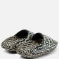Balmain - Men's Quilted Leather B-it Monogram Sandals