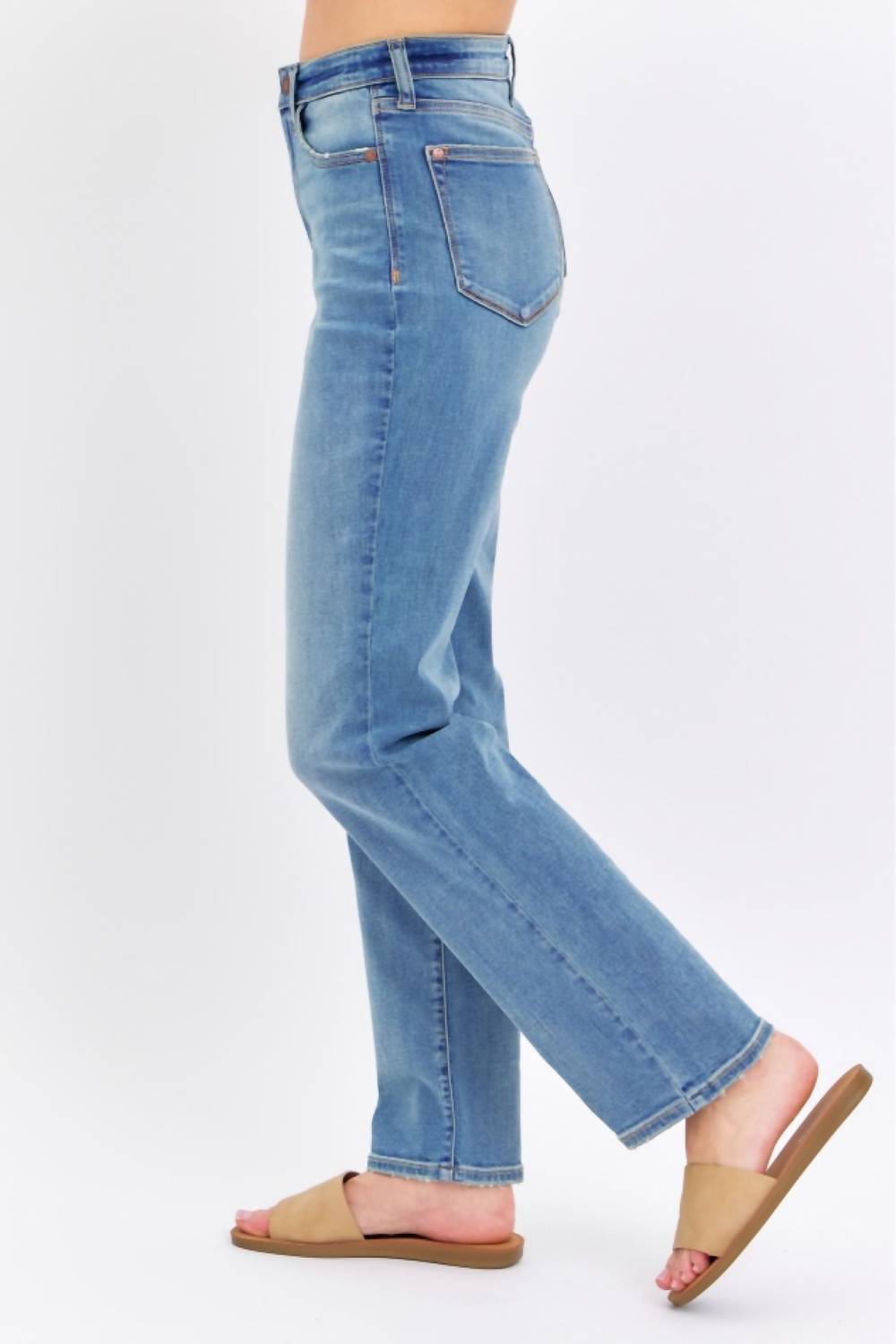 Judy Blue - High Waist Straight Vintage Jeans