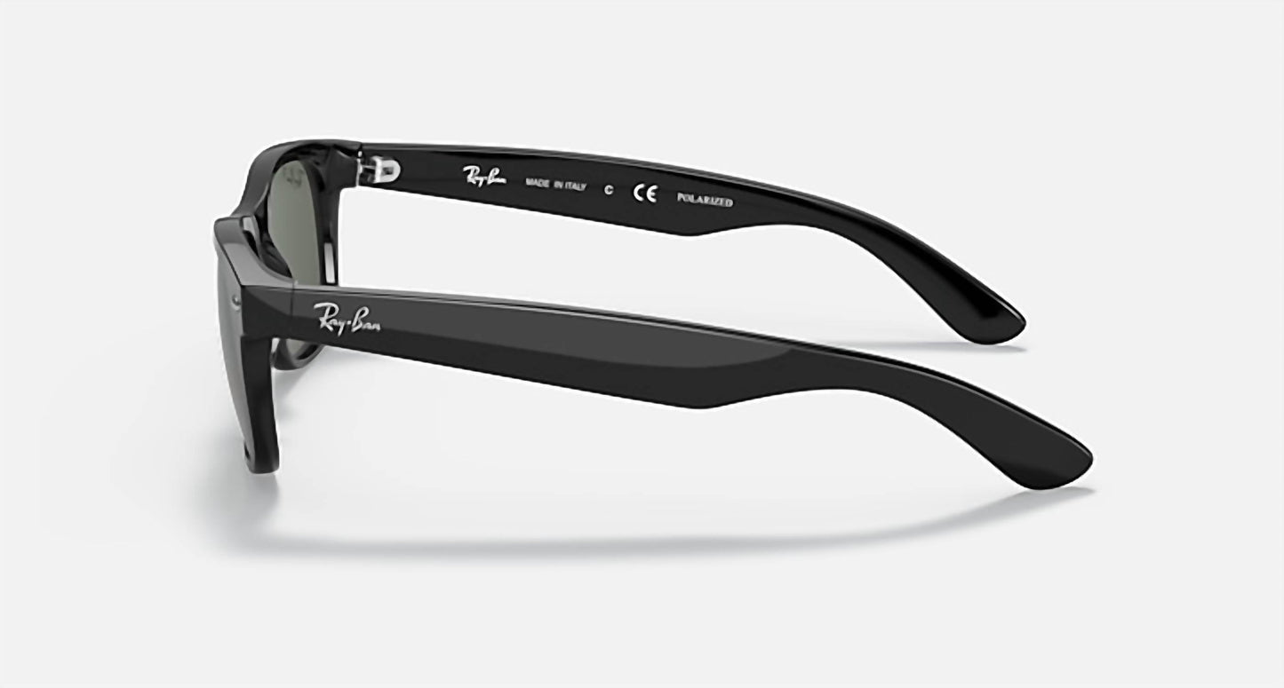 Ray Ban - New Wayfarer Classic Medium Polarized Sunglasses Rb2132 901/58