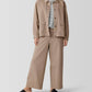 Eileen Fisher - Garment-dyed Utility Cotton Collar Jacket