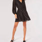 Apricot - Animal Lurex Jacquard Dress