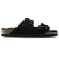 Birkenstock - Unisex Arizona Shearling Suede Sandals