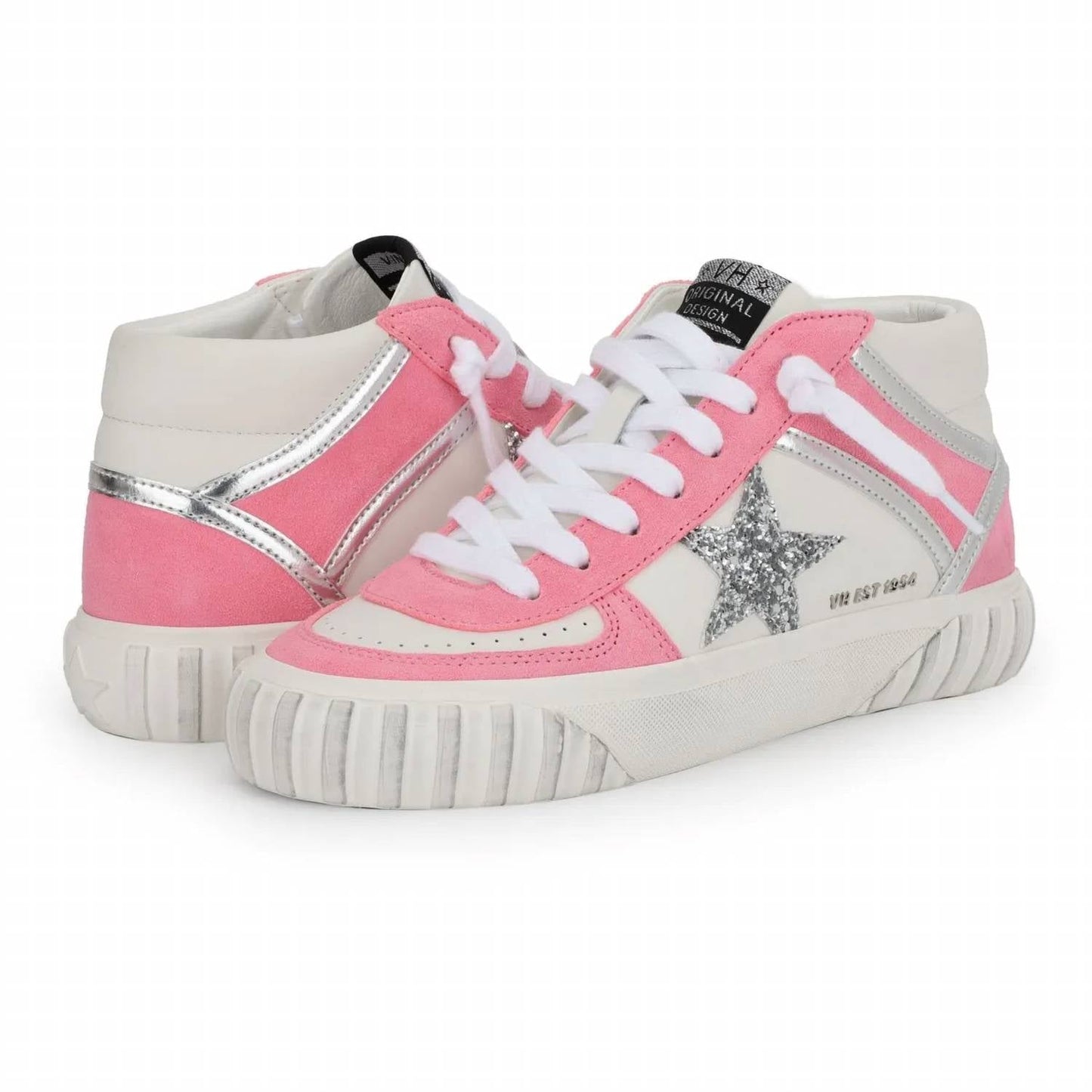 Vintage Havana - Women's Mid Top Sneakers