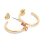 Kate Spade - Little Luxuries Crystal Embellished Hoop Earrings