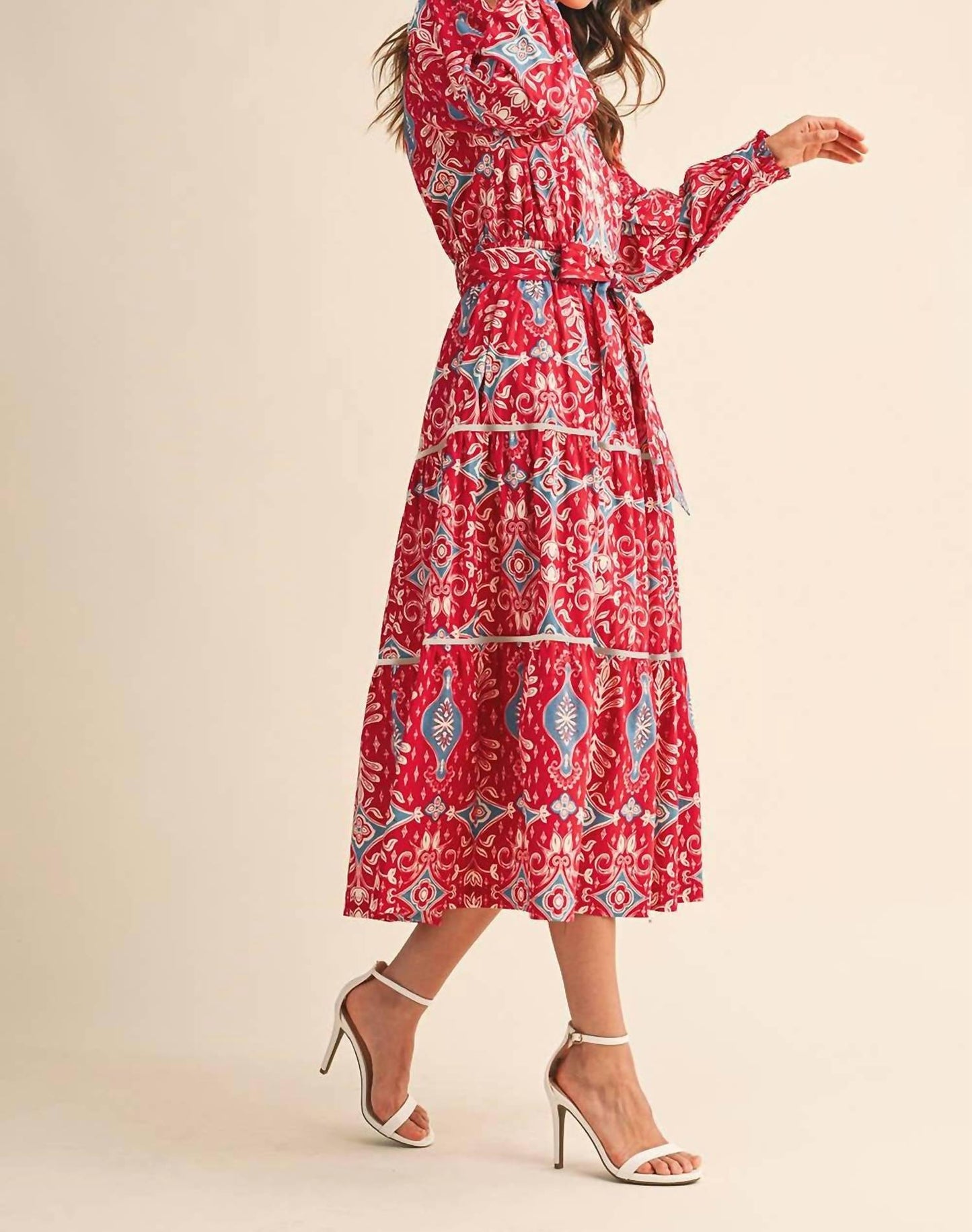 &Merci - Printed Midi Dress